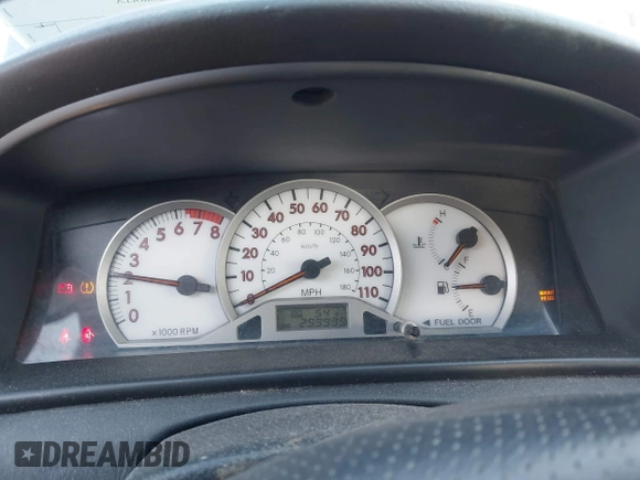 2008 Toyota Corolla CE with VIN 1NXBR32EX8Z030423, listed as a IAAI auction lot 41982610 with 299,999 mi miles and . Bid and sale history available at DreamBid. Image 7.