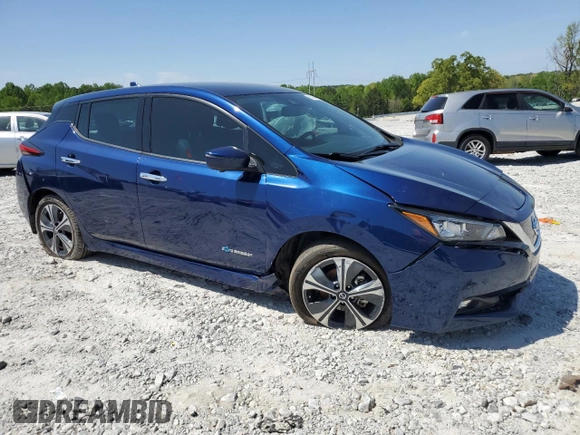 2018 Nissan LEAF S with VIN 1N4AZ1CP4JC304804, listed as a Copart auction lot 51941615 with 65,312 mi miles and Salvage Title. Bid and sale history available at DreamBid. Image 4.