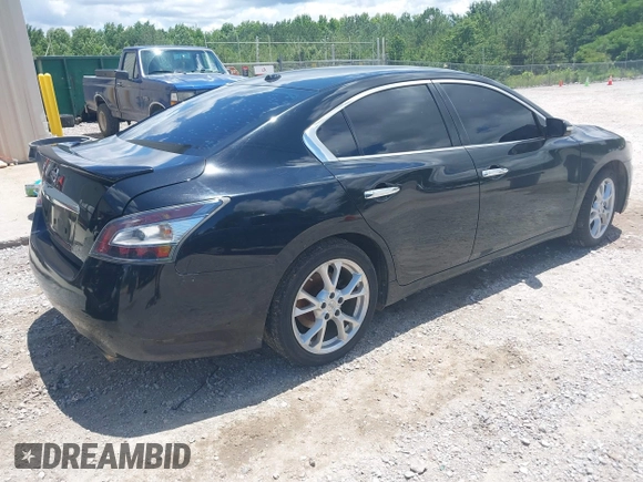 2012 Nissan Maxima SV with VIN 1N4AA5AP0CC855171, listed as a IAAI auction lot 42385030 with 104,453 mi miles and . Bid and sale history available at DreamBid. Image 4.