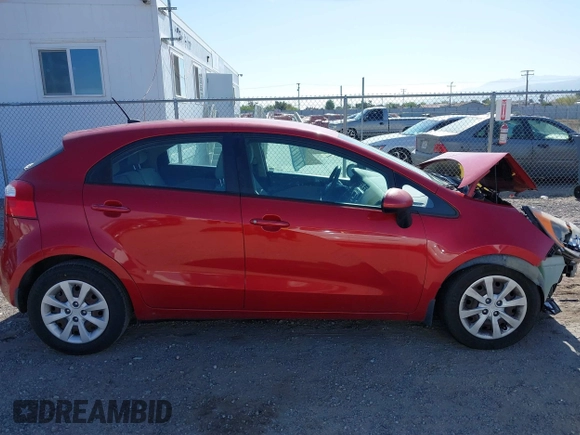 2015 Kia Rio LX with VIN KNADM5A30F6500710, listed as a IAAI auction lot 42049467 with 138,271 mi miles. Bid and sale history available at carsss.com. Image 14.