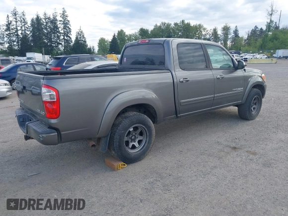2006 Toyota Tundra Limited with VIN 5TBDT481X6S505958, listed as a IAAI auction lot 42189722 with 213,105 mi miles and . Bid and sale history available at DreamBid. Image 4.