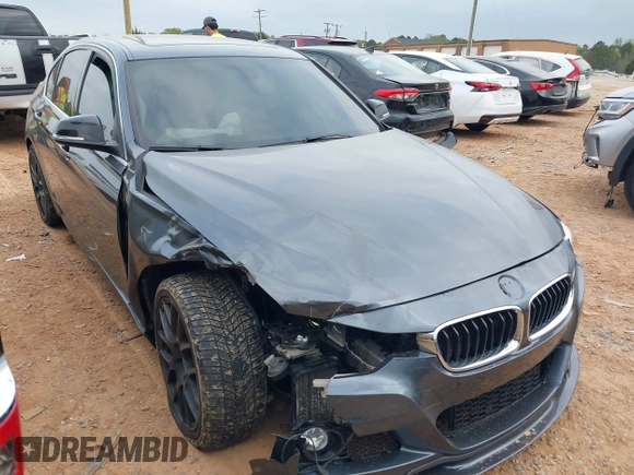 2015 BMW 3 Series 335i xDrive with VIN WBA3B9G56FNR94448, listed as a IAAI auction lot 41948101 with 134,414 mi miles and . Bid and sale history available at carsss.com. Image 1.