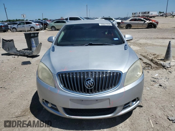 2014 Buick Verano Group with VIN 1G4PS5SK8E4123710, listed as a Copart auction lot 53941935 with 130,525 mi miles and Salvage title. Bid and sale history available at DreamBid. Image 5.