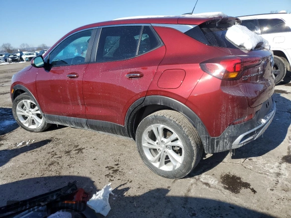 2023 Buick Encore GX Preferred with VIN KL4MMCSL7PB016588, listed as a Copart auction lot 89173855 with 32,119 mi miles and Salvage title. Bid and sale history available at DreamBid. Image 2.