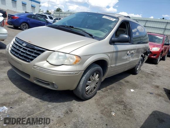 2006 Chrysler Town & Country LWB Limited with VIN 2A8GP64L56R660964, listed as a Copart auction lot 66865464 with 281,895 mi miles and Salvage Title. Bid and sale history available at carsss.com. Image 1.