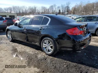 2011 Infiniti G25 x with VIN JN1DV6AR7BM652163, listed as a Copart auction lot 45534195 with 133,444 mi miles and Salvage Title. Bid and sale history available at DreamBid. Image 2.