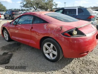 2007 Mitsubishi Eclipse GS with VIN 4A3AK24F07E063568, listed as a Copart auction lot 80790034 with 0 mi miles and Non Repairable. Bid and sale history available at carsss.com. Image 2.