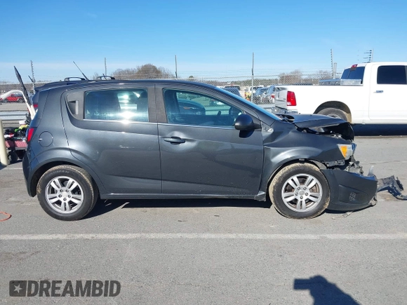 2014 Chevrolet Sonic LT with VIN 1G1JC6SH3E4203331, listed as a IAAI auction lot 41595915 with 161,876 mi miles. Bid and sale history available at carsss.com. Image 13.