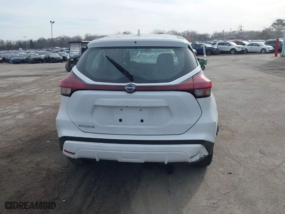 2024 Nissan Kicks S with VIN 3N1CP5BV0RL595059, listed as a IAAI auction lot 41800445 with 590 mi miles. Bid and sale history available at carsss.com. Image 16.