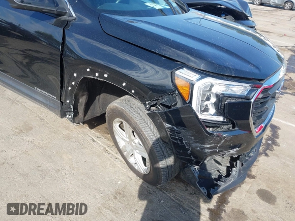 2024 GMC Terrain SLE with VIN 3GKALTEG4RL272736, listed as a IAAI auction lot 42225580 with 24,106 mi miles and . Bid and sale history available at carsss.com. Image 6.