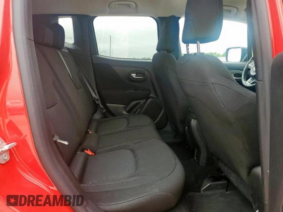 2021 Jeep Renegade Sport with VIN ZACNJDAB7MPM41325, listed as a Copart auction lot 58267755 with 44,841 mi miles and Salvage title. Bid and sale history available at DreamBid. Image 11.
