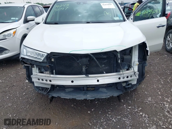 2017 Acura MDX Technology z VIN 5FRYD4H52HB025623, wystawiony jako IAAI lot #42435047 z przebiegiem 63 199 mil mil oraz . Historia ofert i sprzedaży dostępna na DreamBid. Obrazek 6.