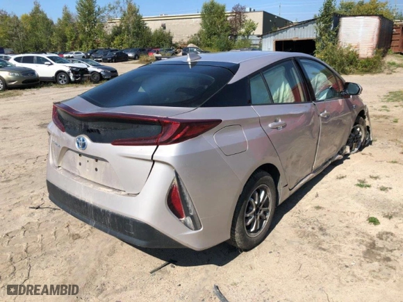 2020 Toyota Prius Prime LE with VIN JTDKARFP5L3161493, listed as a Copart auction lot 71071704 with NaN miles and Clean Title. Bid and sale history available at carsss.com. Image 4.