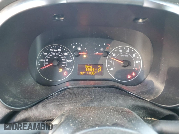 2021 Ram ProMaster City Cargo Tradesman with VIN ZFBHRFAB2M6V34795, listed as a Copart auction lot 69905533 with 86,929 mi miles and . Bid and sale history available at DreamBid. Image 9.