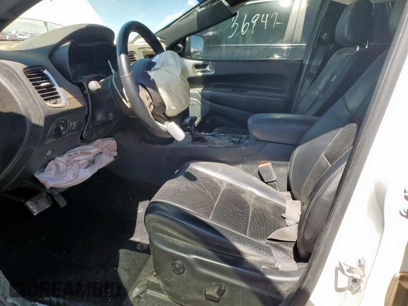 2020 Dodge Durango R/T with VIN 1C4SDJCT2LC119938, listed as a Copart auction lot 50194035 with 69,754 mi miles and Salvage title. Bid and sale history available at DreamBid. Image 7.