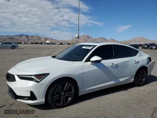 2023 Acura Integra w/A-Spec Technology Package with VIN 19UDE4H62PA017729, listed as a Copart auction lot 71609764 with 25,271 mi miles and Salvage Title. Bid and sale history available at carsss.com. Image 1.