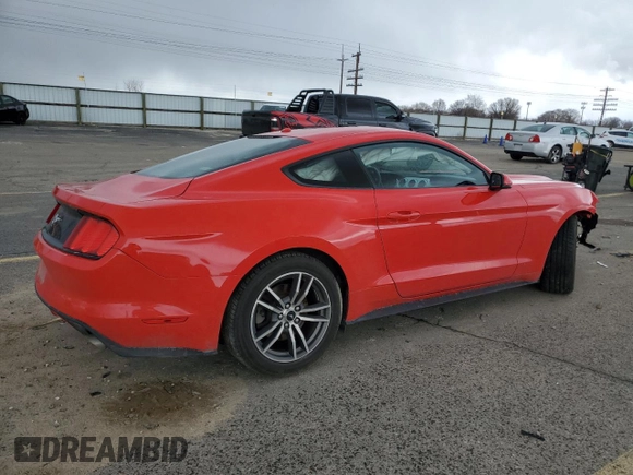 2015 Ford Mustang EcoBoost z VIN 1FA6P8TH8F5378204, wystawiony jako Copart lot #49184795 z przebiegiem 74 790 mil mil oraz Szkoda całkowita • Salvage title. Historia ofert i sprzedaży dostępna na DreamBid. Obrazek 3.
