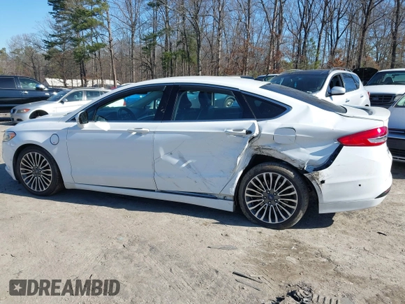2017 Ford Fusion Titanium with VIN 3FA6P0SU3HR152006, listed as a IAAI auction lot 41423485 with 183,547 mi miles and . Bid and sale history available at carsss.com. Image 13.