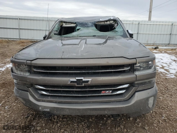 2017 Chevrolet Silverado 1500 LTZ with VIN 3GCUKSEJ8HG333353, listed as a Copart auction lot 84655294 with 0 mi miles and Salvage Title. Bid and sale history available at carsss.com. Image 5.