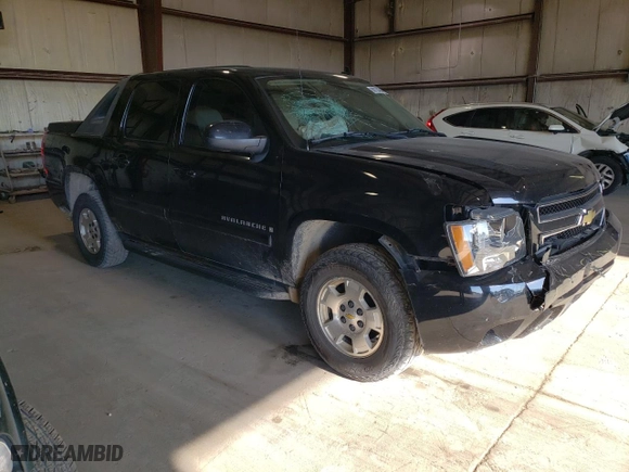 2007 Chevrolet Avalanche LT w/3LT with VIN 3GNFK12307G230975, listed as a Copart auction lot 68724584 with 190,397 mi miles and Salvage Title. Bid and sale history available at carsss.com. Image 4.