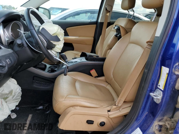 2012 Dodge Journey Crew with VIN 3C4PDDDG1CT369538, listed as a Copart auction lot 58754605 with Not provided miles and Salvage title. Bid and sale history available at DreamBid. Image 7.