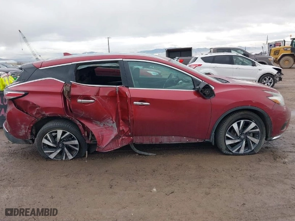 2016 Nissan Murano S with VIN 5N1AZ2MHXGN167917, listed as a IAAI auction lot 41074897 with 141,518 mi miles. Bid and sale history available at carsss.com. Image 14.