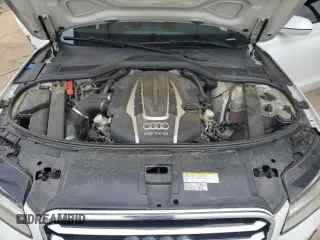 2013 Audi A8 4.0L with VIN WAUA2AFD9DN026942, listed as a Copart auction lot 60319565 with 122,341 mi miles and Salvage title. Bid and sale history available at DreamBid. Image 11.