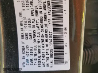 2014 Honda Accord Sedan EX with VIN 1HGCR2F73EA209321, listed as a Copart auction lot 50663965 with 77,523 mi miles and Salvage Title. Bid and sale history available at carsss.com. Image 14.