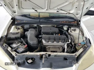 2005 Honda Civic LX with VIN 2HGES165X5H614941, listed as a Copart auction lot 51648795 with 107,218 mi miles and Salvage Title. Bid and sale history available at DreamBid. Image 11.