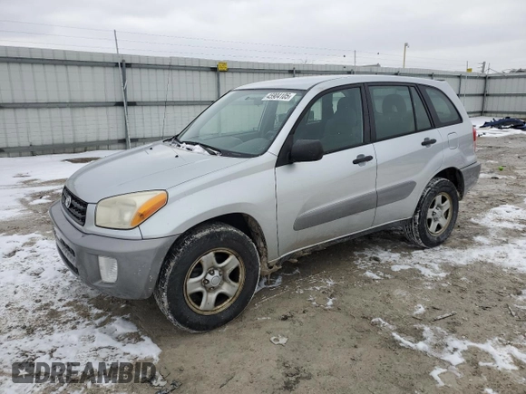 2003 Toyota RAV4 with VIN JTEGH20V230117836, listed as a Copart auction lot 45904105 with 151,243 mi miles and Salvage Title. Bid and sale history available at DreamBid. Image 1.