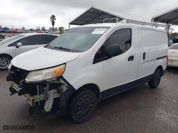 2015 Chevrolet City Express Cargo Van LS with VIN 3N63M0YN4FK736388, listed as a IAAI auction lot 41789245 with 176,641 mi miles. Bid and sale history available at carsss.com. Image 2.