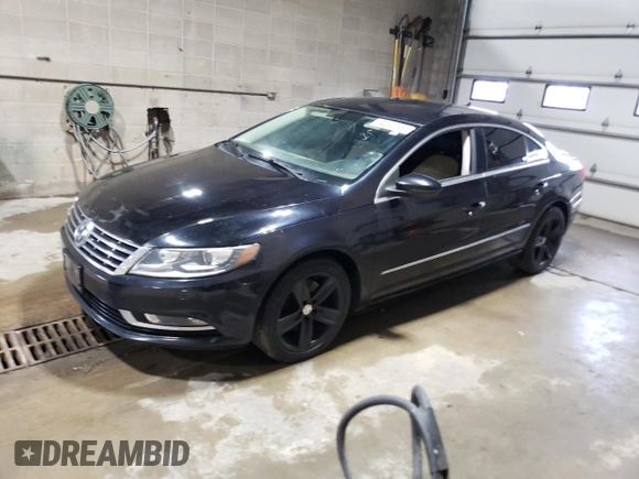 2014 Volkswagen CC R-Line with VIN WVWBP7AN7EE502537, listed as a Copart auction lot 54097165 with 120,644 mi miles and Clean title. Bid and sale history available at DreamBid. Image 1.