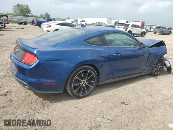 2022 Ford Mustang EcoBoost with VIN 1FA6P8TH6N5118284, listed as a Copart auction lot 51652615 with 36,415 mi miles and Salvage title. Bid and sale history available at DreamBid. Image 3.