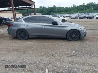 2018 Infiniti Q50 3.0t SPORT with VIN JN1EV7AR4JM432729, listed as a IAAI auction lot 39949005 with 67,743 mi miles. Bid and sale history available at carsss.com. Image 13.