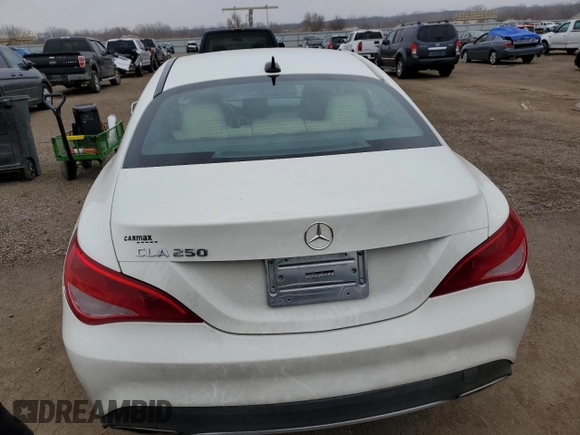 2018 Mercedes-Benz CLA with VIN WDDSJ4EB9JN611324, listed as a Copart auction lot 71910932 with 95,500 mi miles. Bid and sale history available at carsss.com. Image 6.