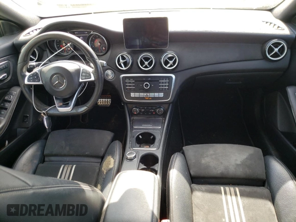 2018 Mercedes-Benz CLA with VIN WDDSJ4EB7JN533819, listed as a Copart auction lot 43959063 with 107,558 mi miles. Bid and sale history available at carsss.com. Image 8.
