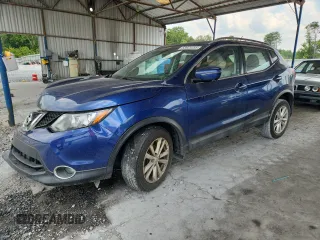 2017 Nissan Rogue SV with VIN JN1BJ1CP7HW005485, listed as a Copart auction lot 63825235 with 63,490 mi miles and Salvage title. Bid and sale history available at DreamBid. Image 1.