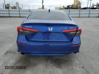 2022 Honda Civic Si with VIN 2HGFE1E51NH471195, listed as a Copart auction lot 53160375 with 26,032 mi miles and Salvage Title. Bid and sale history available at DreamBid. Image 6.