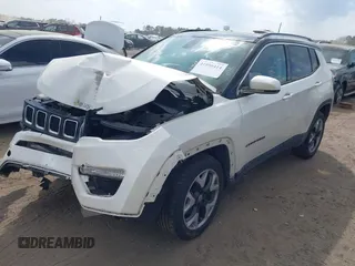 2019 Jeep Compass Limited with VIN 3C4NJDCB3KT594368, listed as a IAAI auction lot 41956414 with 88,198 mi miles and . Bid and sale history available at DreamBid. Image 19.