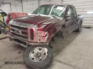 2008 Ford Super Duty F-250 SRW XL with VIN 1FTSX21YX8EB06622, listed as a IAAI auction lot 41264599 with 163,992 mi miles. Bid and sale history available at carsss.com. Image 6.