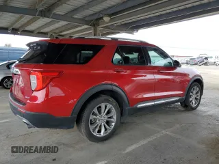 2024 Ford Explorer Limited with VIN 1FMSK8FH9RGA24893, listed as a Copart auction lot 47862475 with 30,596 mi miles and Salvage Title. Bid and sale history available at carsss.com. Image 3.