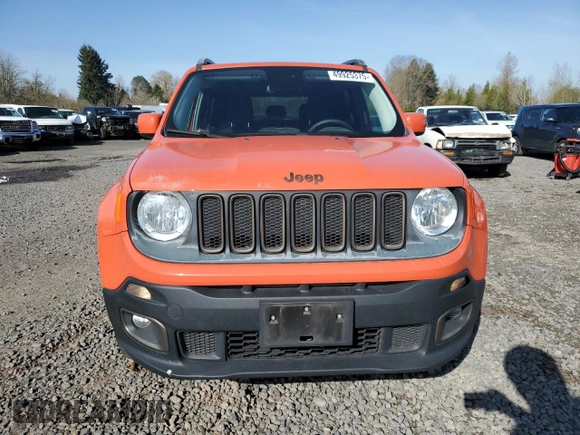 2016 Jeep Renegade Latitude with VIN ZACCJBBT8GPD87477, listed as a Copart auction lot 49925375 with 73,585 mi miles and Salvage Title. Bid and sale history available at carsss.com. Image 5.