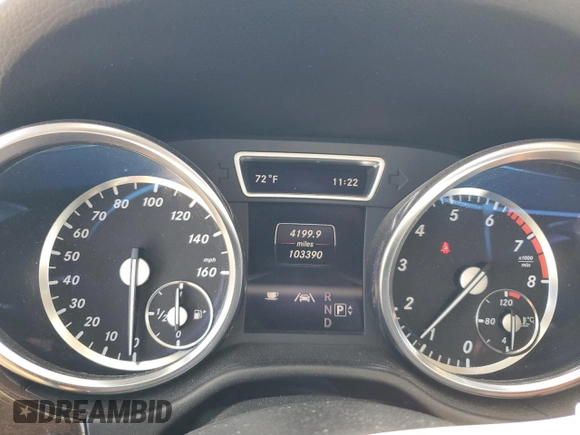 2013 Mercedes-Benz M 350 z VIN 4JGDA5HB0DA181193, wystawiony jako Copart lot #58015015 z przebiegiem 103 390 mil mil oraz Szkoda całkowita • Salvage title. Historia ofert i sprzedaży dostępna na DreamBid. Obrazek 9.