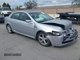 2005 Acura TL with VIN 19UUA66255A062247, listed as a IAAI auction lot 41936748 with 152,288 mi miles. Bid and sale history available at carsss.com. Image 1.