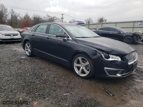 2020 Lincoln MKZ Standard with VIN 3LN6L5A9XLR603954, listed as a Copart auction lot 81637174 with 76,344 mi miles and Salvage Title. Bid and sale history available at carsss.com. Image 4.