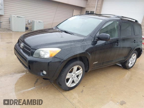 2007 Toyota RAV4 Sport with VIN JTMZD32V076052791, listed as a IAAI auction lot 42316089 with 249,135 mi miles and . Bid and sale history available at DreamBid. Image 2.