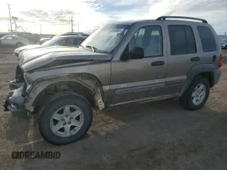 2003 Jeep Liberty Sport with VIN 1J4GL48K83W653738, listed as a Copart auction lot 50409855 with 245,758 mi miles and Salvage Title. Bid and sale history available at carsss.com. Image 1.