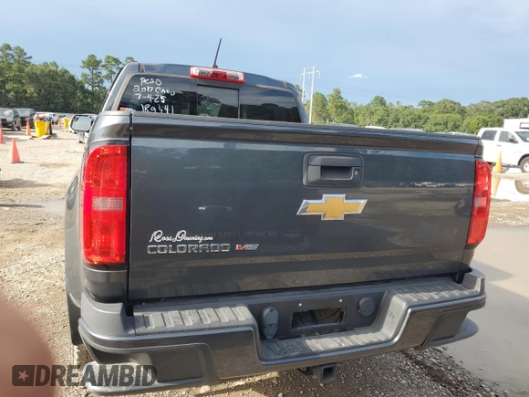 2017 Chevrolet Colorado 2WD Z71 with VIN 1GCGSDEN4H1189441, listed as a Copart auction lot 64488555 with 54,240 mi miles and Salvage title. Bid and sale history available at DreamBid. Image 6.