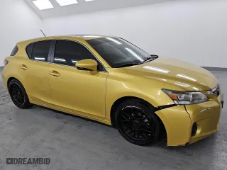 2012 Lexus CT 200h with VIN JTHKD5BH2C2064352, listed as a Copart auction lot 50313085 with 0 mi miles and Clean Title. Bid and sale history available at carsss.com. Image 4.