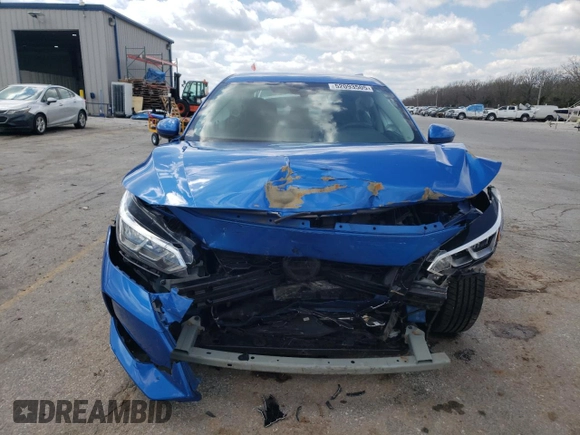 2022 Nissan Sentra SV with VIN 3N1AB8CV6NY237550, listed as a Copart auction lot 52093505 with 50,014 mi miles and Salvage Title. Bid and sale history available at carsss.com. Image 5.